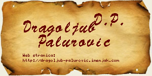 Dragoljub Palurović vizit kartica
